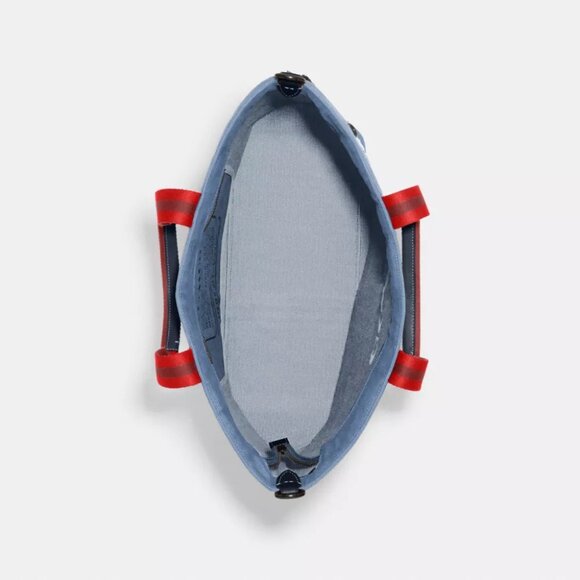 Coach Denim Canvas Tote 38 - Picture 10 of 10